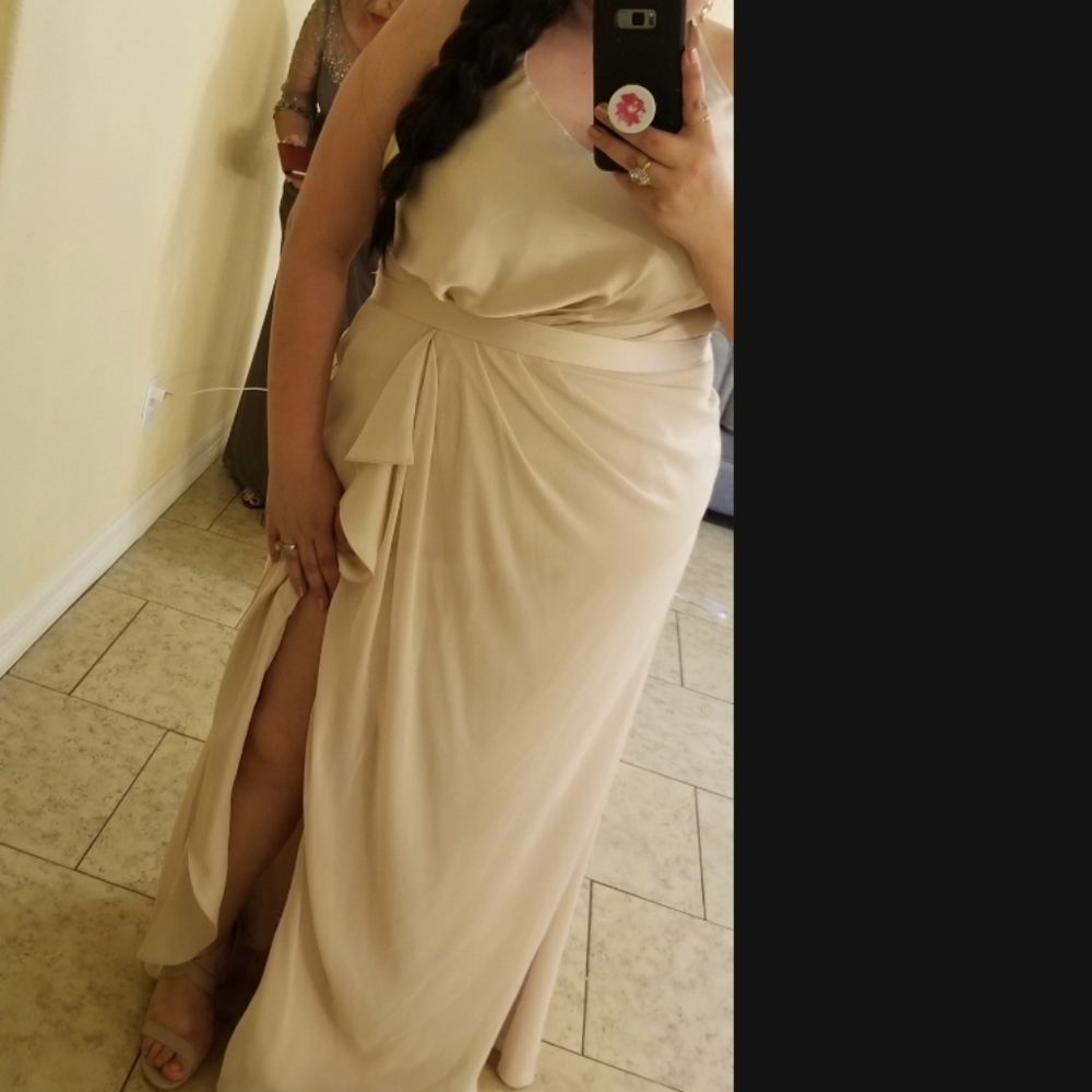 Vera wang bridesmaids dress